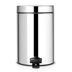 Brabantia 3 Litre New Icon Pedal Bin – Brilliant Steel